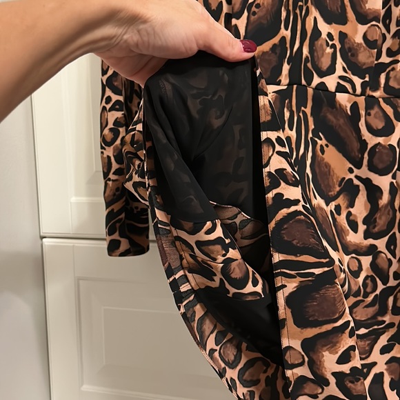 Leopard Babaton mini Dress size 2 - Picture 9 of 12